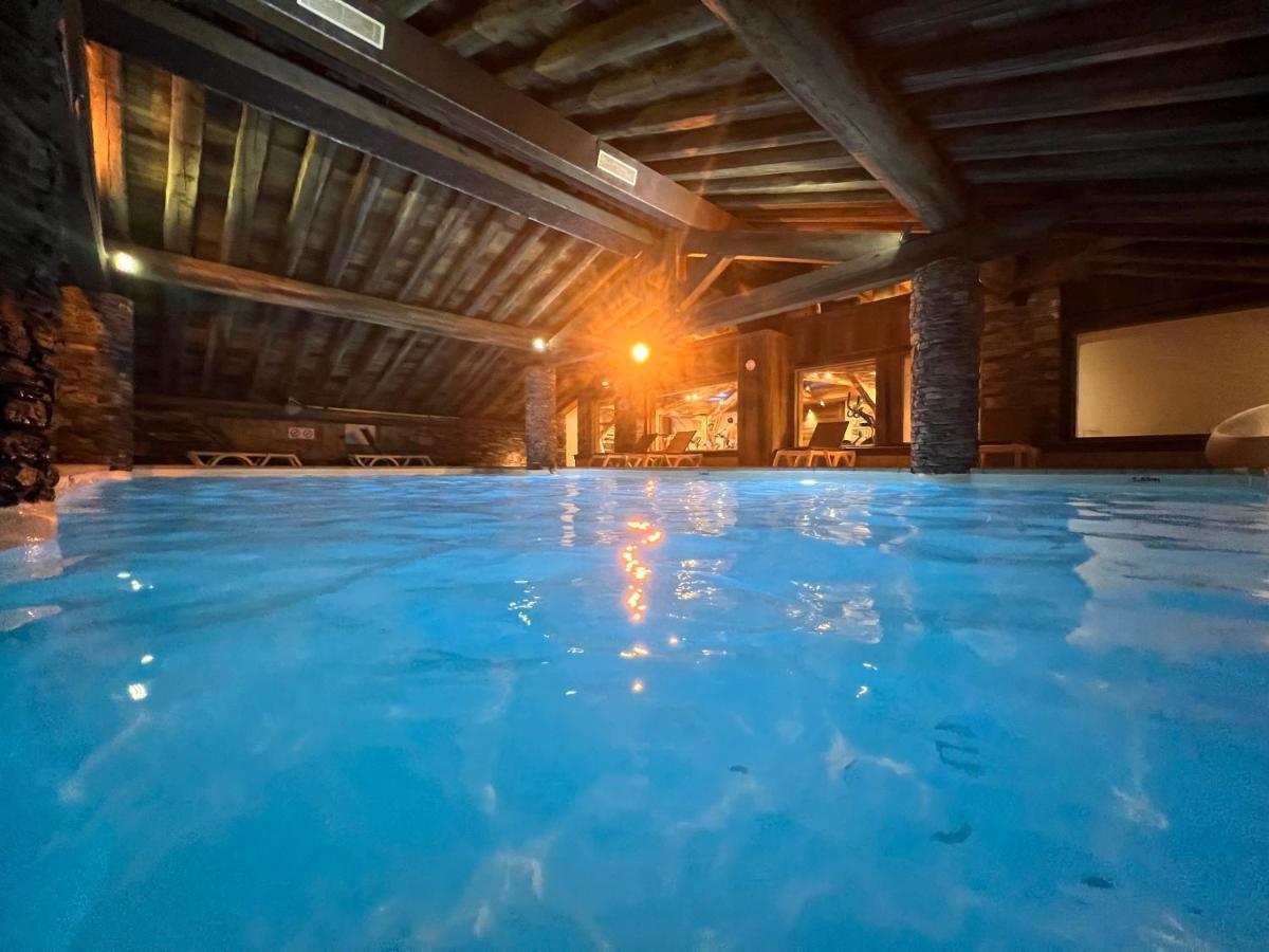 Appartement Ski Aux Pieds Dans Residence Premium Piscine, Sauna Hamam Saint-Martin-de-Belleville Exterior photo